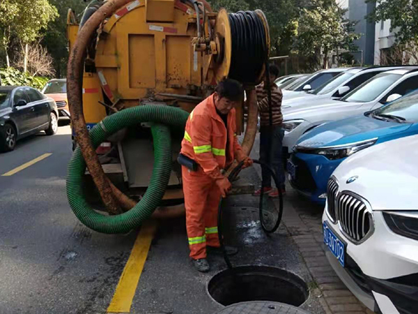 江口排污管道清淤